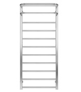 Сушка для рушників водяна Deffi Lux Hotel П11 400х1200 бічне ліве підключення хром A.LH.120.40.11.C.B