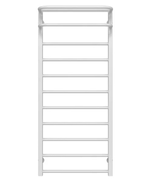 Полотенцесушитель водяной Deffi Lux Hotel П11 400х1200 боковое левое подключение белый A.LH.120.40.11.W.B