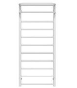 Сушка для рушників водяна Deffi Lux Hotel П11 400х1200 нижнє підключення білий A.LH.120.40.11.W.A