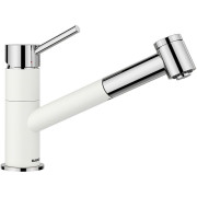 Смеситель для кухни Blanco KANO-S Vario Silgranit белый/хром 527964