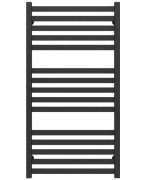 Полотенцесушитель водяной Deffi Magnus П15 600х1000 боковое левое подключение черный A.MA.100.60.15.B.B