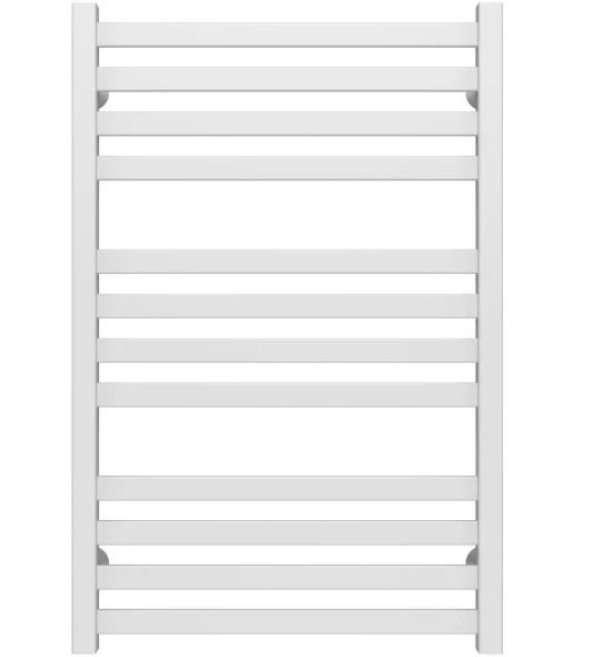 Полотенцесушитель водяной Deffi Magnus П12 600х800 боковое правое подключение белый A.MA.80.60.12.W.C
