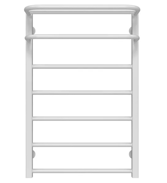 Полотенцесушитель водяной Deffi Lux Hotel П7 500х800 боковое правое подключение белый A.LH.80.50.7.W.C