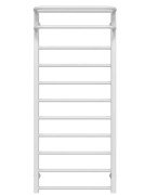 Полотенцесушитель водяной Deffi Lux Hotel П11 500х1200 нижнее подключение белый A.LH.120.50.11.W.A