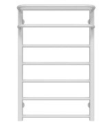 Сушка для рушників водяна Deffi Lux Hotel П7 600х800 бічне праве підключення білий A.LH.80.60.7.W.C