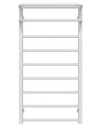 Сушка для рушників водяна Deffi Lux Hotel П9 500х1000 бічне праве підключення білий A.LH.100.50.9.W.C