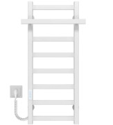 Електрична сушарка для рушників Deffi Nicole П8 300х800 ліве підключення WD04 білий A.NI.80.30.8.E.W.L.4