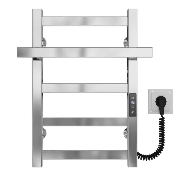 Електрична сушарка для рушників Deffi Nicolе П5 300х500 праве підключення JD04 хром A.NI.50.30.5.E.C.R.2