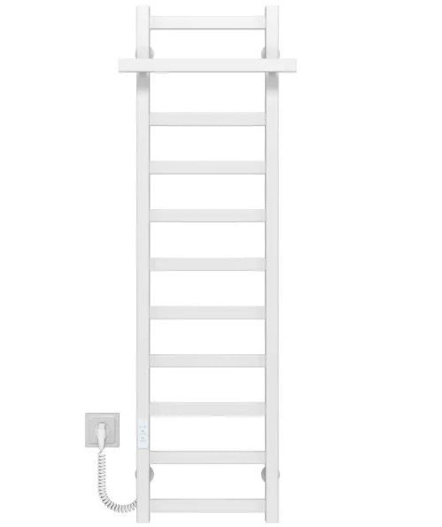 Электрический полотенцесушитель Deffi Nicolе П11 300х1200 левое подключение WD04 белый A.NI.120.30.11.E.W.L.4
