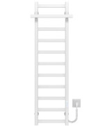 Електрична сушарка для рушників Deffi Nicole П11 300х1200 праве підключення WD04 білий A.NI.120.30.11.E.W.R.4