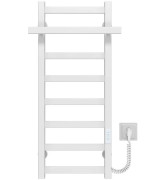 Електрична сушарка для рушників Deffi Nicole П8 300х800 правильне підключення WD04 білий A.NI.80.30.8.E.W.R.4