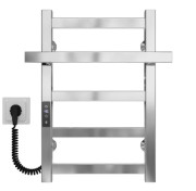 Електрична сушарка для рушників Deffi Nicolе П5 400х500 ліве підключення JD04 хром A.NI.50.40.5.E.C.L.2