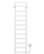 Електрична сушарка для рушників Deffi Nicole П12 300х1400 праве підключення WD04 білий A.NI.140.30.12.E.W.R.4