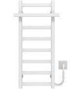 Електрична сушарка для рушників Deffi Nicole П8 300х800 правильне підключення WD04 білий A.NI.80.30.8.E.W.R.4