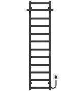 Електрична сушарка для рушників Deffi Nicole П12 300х1400 праве підключення JD04 чорний A.NI.140.30.12.E.B.R.2