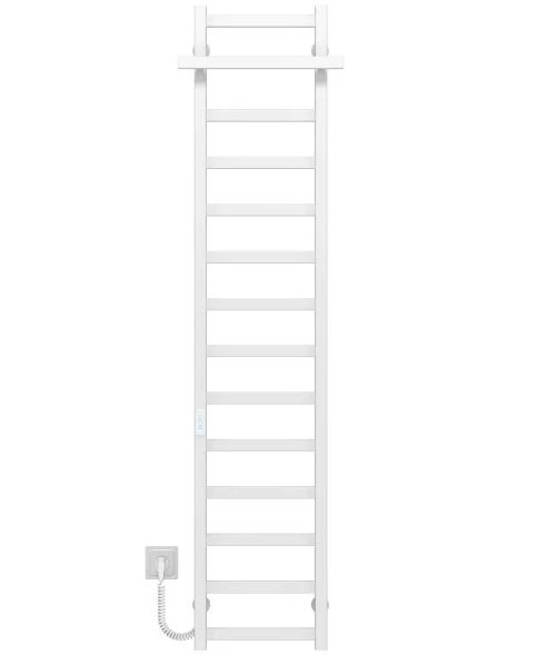 Електрична сушарка для рушників Deffi Nicolе П14 300х1600 ліве підключення WD04 білий A.NI.160.30.14.E.W.L.4