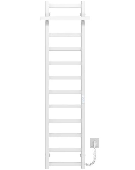 Електрична сушарка для рушників Deffi Nicole П12 400х1400 правильне підключення WD04 білий A.NI.140.40.12.E.W.R.4