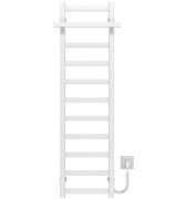 Електрична сушарка для рушників Deffi Nicole П11 400х1200 праве підключення WD04 білий A.NI.120.40.11.E.W.R.4