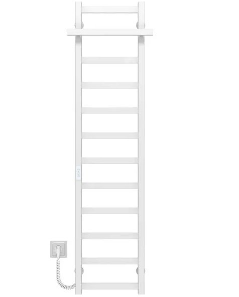 Електрична сушарка для рушників Deffi Nicole П12 400х1400 ліве підключення WD04 білий A.NI.140.40.12.E.W.L.4