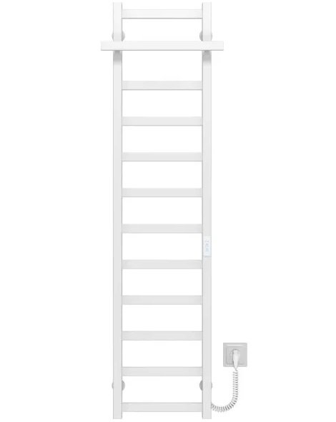 Электрический полотенцесушитель Deffi Nicolе П12 400х1400 правое подключение WD04 белый A.NI.140.40.12.E.W.R.4