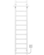 Электрический полотенцесушитель Deffi Nicolе П12 400х1400 правое подключение WD04 белый A.NI.140.40.12.E.W.R.4