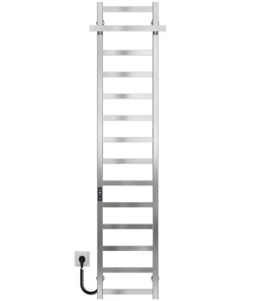 Электрический полотенцесушитель Deffi Nicolе П14 400х1600 левое подключение JD04 хром A.NI.160.40.14.E.C.L.2