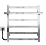 Електрична сушарка для рушників Deffi Nicole П6 500х600 ліве підключення JD04 хром A.NI.60.50.6.E.C.L.2