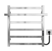 Електрична сушарка для рушників Deffi Nicole П6 500х600 праве підключення JD04 хром A.NI.60.50.6.E.C.R.2