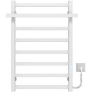 Електрична сушарка для рушників Deffi Nicole П8 500х800 праве підключення WD04 білий A.NI.80.50.8.E.W.R.4