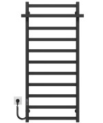 Электрический полотенцесушитель Deffi Nicolе П11 500х1200 левое подключение JD04 черный A.NI.120.50.11.E.B.L.2