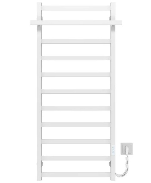 Электрический полотенцесушитель Deffi Nicolе П11 500х1200 правое подключение WD04 белый A.NI.120.50.11.E.W.R.4