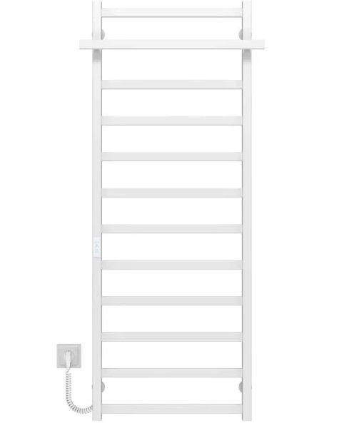 Электрический полотенцесушитель Deffi Nicolе П12 500х1400 левое подключение WD04 белый A.NI.140.50.12.E.W.L.4