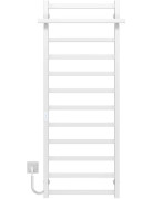 Электрический полотенцесушитель Deffi Nicolе П12 500х1400 левое подключение WD04 белый A.NI.140.50.12.E.W.L.4