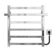 Электрический полотенцесушитель Deffi Nicolе П6 500х600 правое подключение JD04 хром A.NI.60.50.6.E.C.R.2