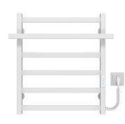 Электрический полотенцесушитель Deffi Nicolе П6 500х600 правое подключение WD04 белый A.NI.60.50.6.E.W.R.4