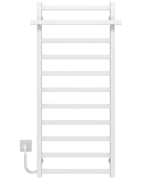 Електрична сушарка для рушників Deffi Nicolе П11 500х1200 ліве підключення WD04 білий A.NI.120.50.11.E.W.L.4