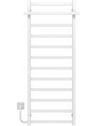 Электрический полотенцесушитель Deffi Nicolе П12 500х1400 левое подключение WD04 белый A.NI.140.50.12.E.W.L.4