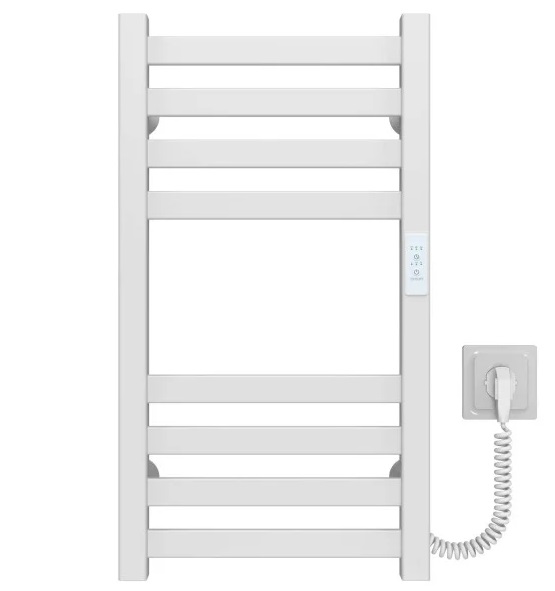 Электрический полотенцесушитель Deffi Magnus П8 200х600 правое подключение WD04 белый A.MA.60.20.8.E.W.R.2