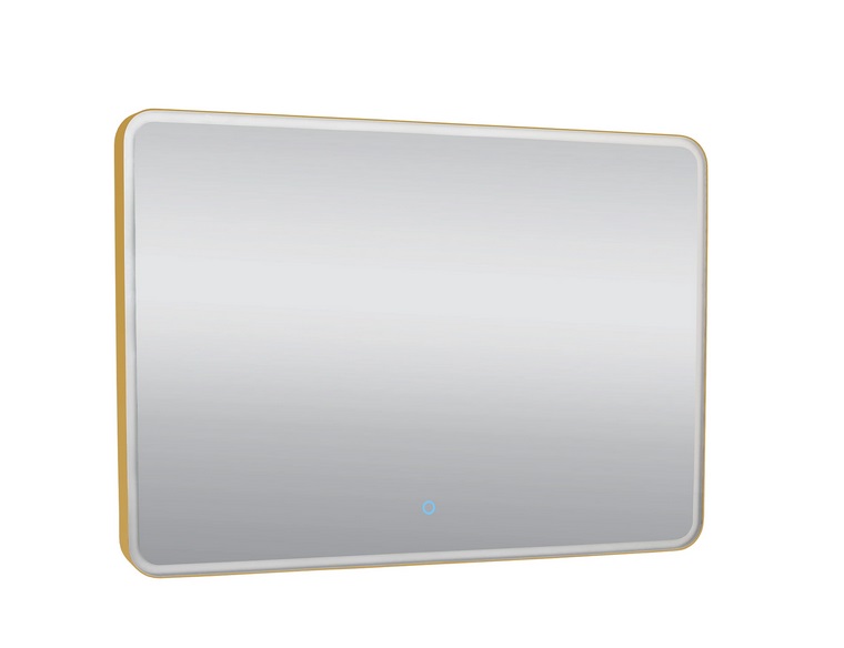 Зеркало для ванной Аквародос Donato 100х70 см sensor с LED-подсветкой золото АР000113302