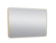 Зеркало для ванной Аквародос Donato 100х70 см sensor с LED-подсветкой золото АР000113302