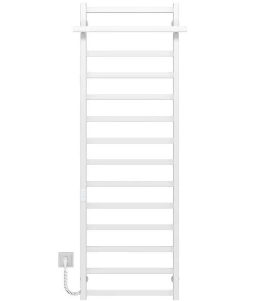 Електрична сушарка для рушників Deffi Nicolе П14 500х1600 ліве підключення WD04 білий A.NI.160.50.14.E.W.L.4