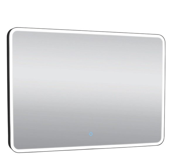 Зеркало для ванной Аквародос Donato 100х70 см sensor с LED-подсветкой черный АР000113298