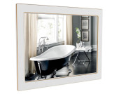 Зеркало для ванной Аквародос Беатриче 80х80 см белый патина золото АР000000910