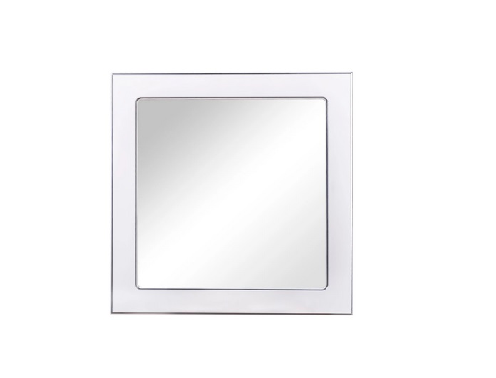 Зеркало для ванной Аквародос Беатриче 80х80 см белый патина хром АР000000911