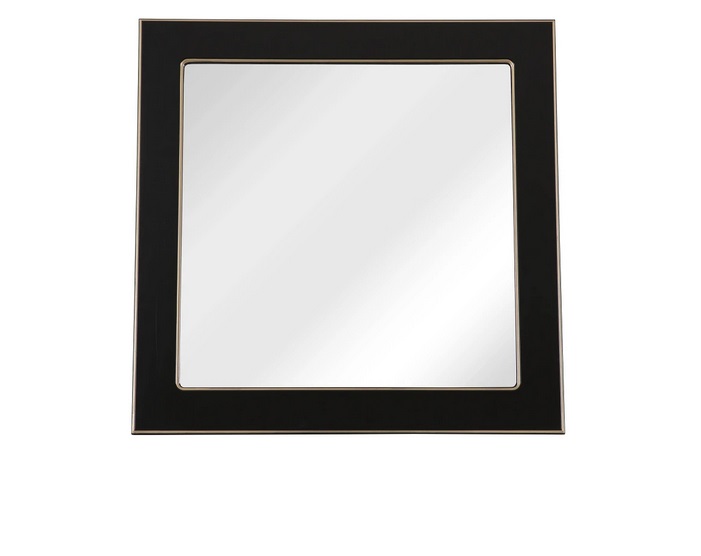 Зеркало для ванной Аквародос Беатриче 80х80 см черный патина золото АР000000923
