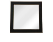Дзеркало для ванної кімнати Аквародос Беатріче 80х80 см чорний патина золото АР000000923