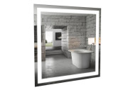 Зеркало для ванной Аквародос Альфа 80х80 см с LED-подсветкой АР000001216