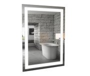 Дзеркало для ванної кімнати Аквародос Альфа 60х80 см з LED-підсвічуванням АР000001215