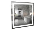 Дзеркало для ванної кімнати Аквародос Альфа 80х80 см з LED-підсвічуванням АР000001216