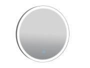 Зеркало для ванной Аквародос Лоренцо black D-50 sensor с LED-подсветкой черный АР000112798